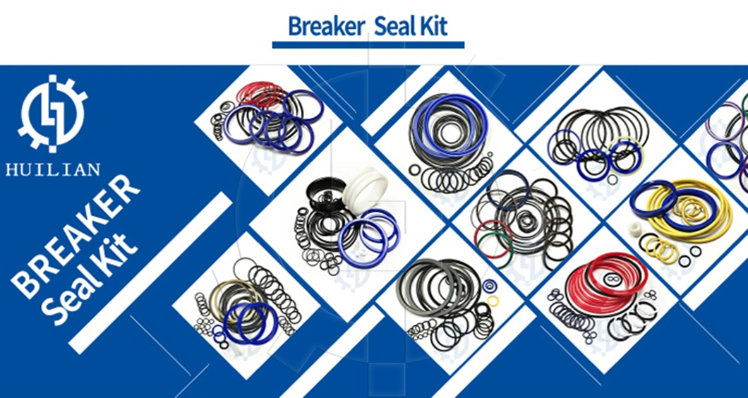 Hydraulic Fine25 Seal Kit Breaker Seal Kit Excavator Spare Parts Seal Kit